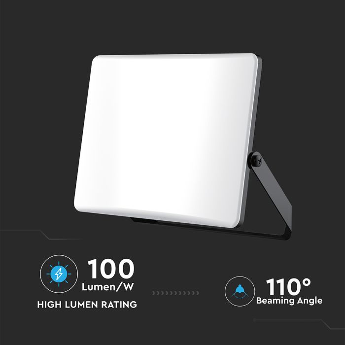 Proyector LED V-TAC - 100lm/w - Serie CCT - Impermeable IP65 - Negro - 100W - 10000 Lúmenes - 3IN1-extra-7.webp
