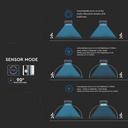 Proyector Solar V-TAC - IP44 - Negro -10W - 1100 Lumens - 4000K-extra-9.webp