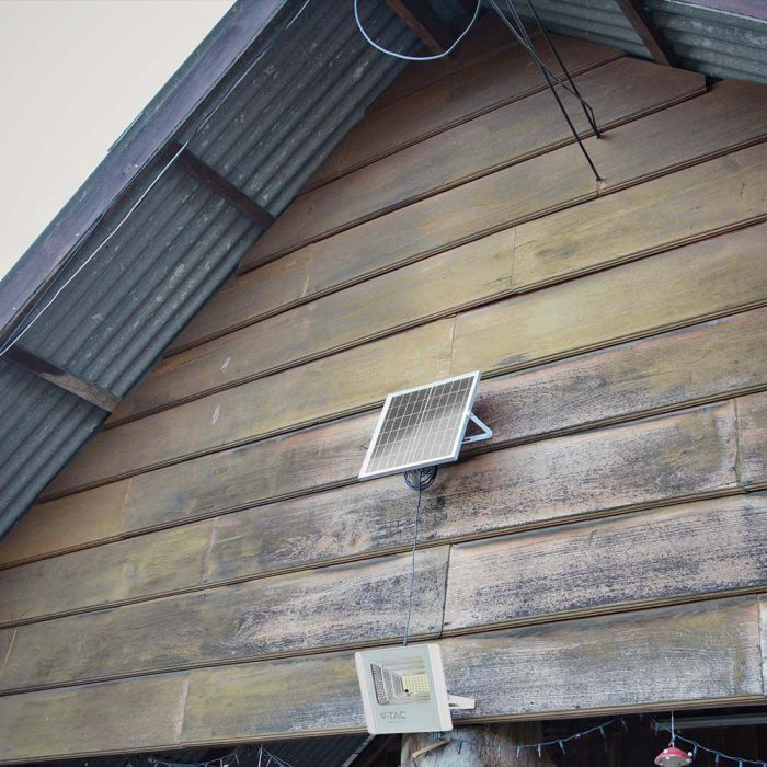 Proyector Solar V-TAC - IP65 Estanco - Cuerpo Blanco - 2450 Lumens - 4000K-extra-3.webp