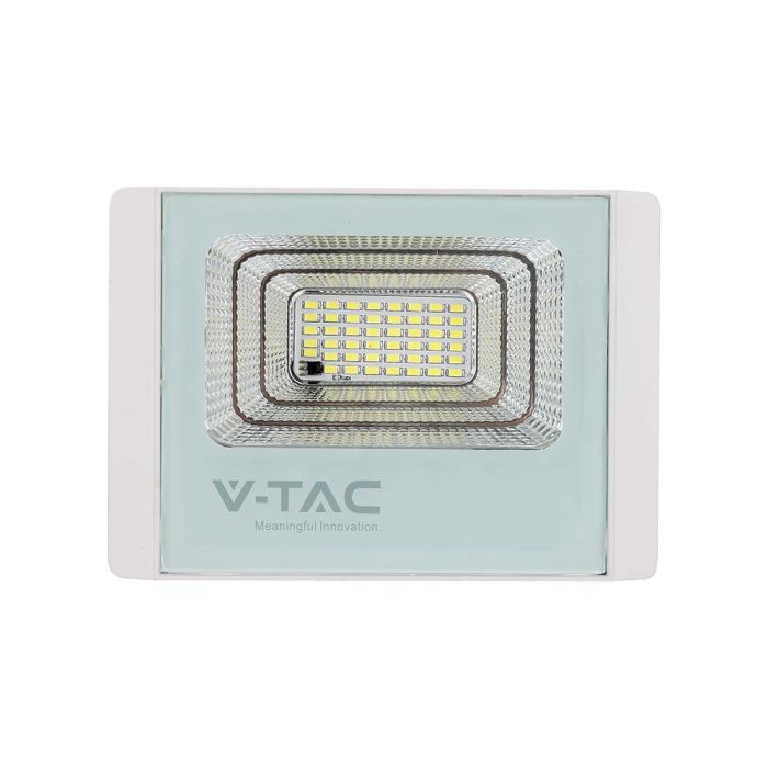 Proyector Solar V-TAC - IP65 Estanco - Cuerpo Blanco - 2450 Lumens - 4000K-extra-10.webp