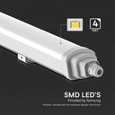LED Pantalla estanca - GT Series - Samsung - 120lm/w - IP65 - Blanco - 36W- 4320 Lumens - 4000K - 120CM-extra-5.webp
