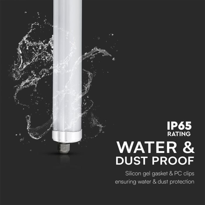 Pantalla estanca LED - Serie G - Samsung - 120lm/w - IP65 - 36W- 4320 Lumens - 6500K - 120CM-extra-6.webp