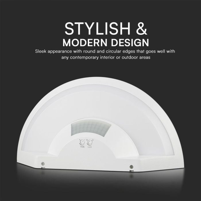 Aplique LED V-TAC - Sensor PIR - Samsung - IP44 - Blanco - 15W- 1300 Lumens - 3IN1-extra-3.webp
