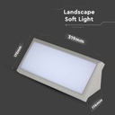 V-TAC LED Luz de Pared - Softlight - IP65 Impermeable - Gris - 20W - 2050 Lumens - 6400K-extra-2.webp