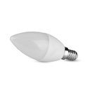 Bombilla LED V-TAC - Vela - Soporte E14 - IP20 - Blanca - 3.7W - 320 Lumens - 3000K-extra-3.webp