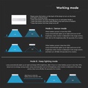 Luz Solar de Pared con Sensor V-TAC - IP65 Impermeable - Cuerpo Blanco - 900 Lumens - 4000K-extra-8.webp