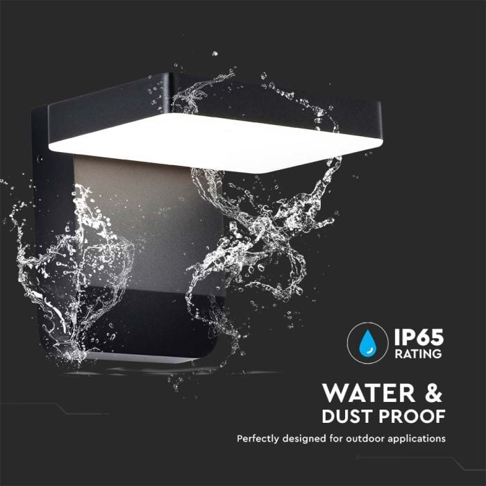 Aplique LED Giratorio V-TAC - IP65 Impermeable - Negro - 17W - 2520 Lumens - 3000K-extra-6.webp