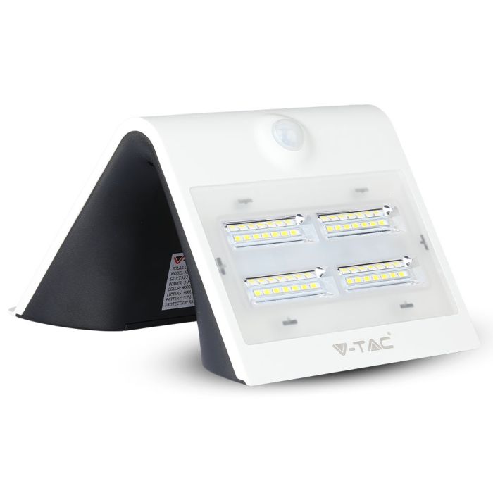 Aplique Solar V-TAC - IP65 Estanco - Blanco - 3W - 400 Lumens - 4000K + 3000K-extra-3.webp