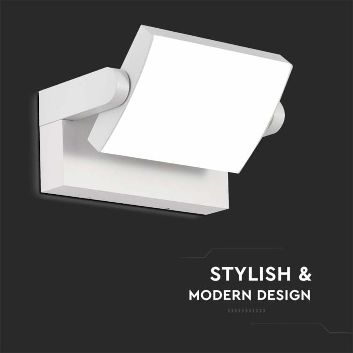 Aplique LED giratorio V-TAC - Impermeable IP65 - Blanco - 17W - 2520 Lumens - 4000K-extra-1.webp