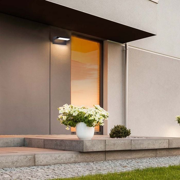 Aplique LED Giratorio V-TAC - IP65 Impermeable - Negro - 17W - 2520 Lumens - 3000K-extra-2.webp