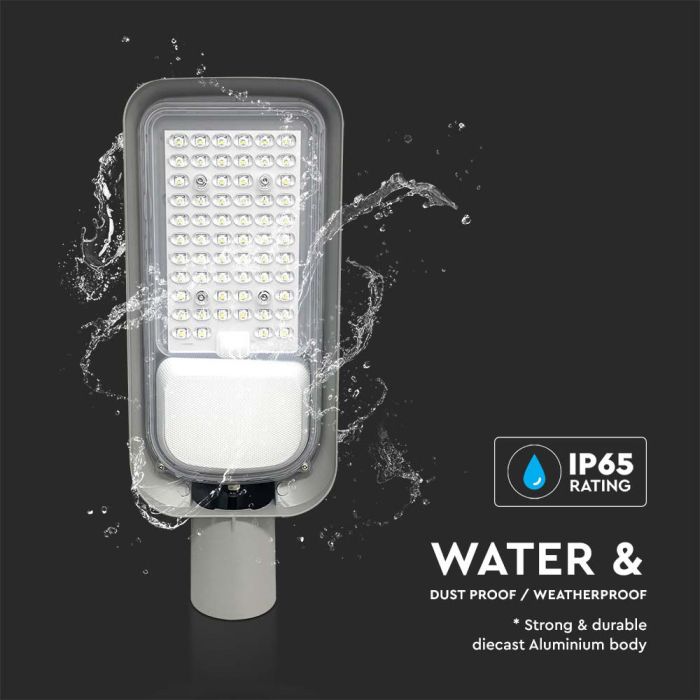 V-TAC LED Slim Farola - IP65 Waterproof - Negro - 30W - 2505 Lumens - 4000K-extra-6.webp