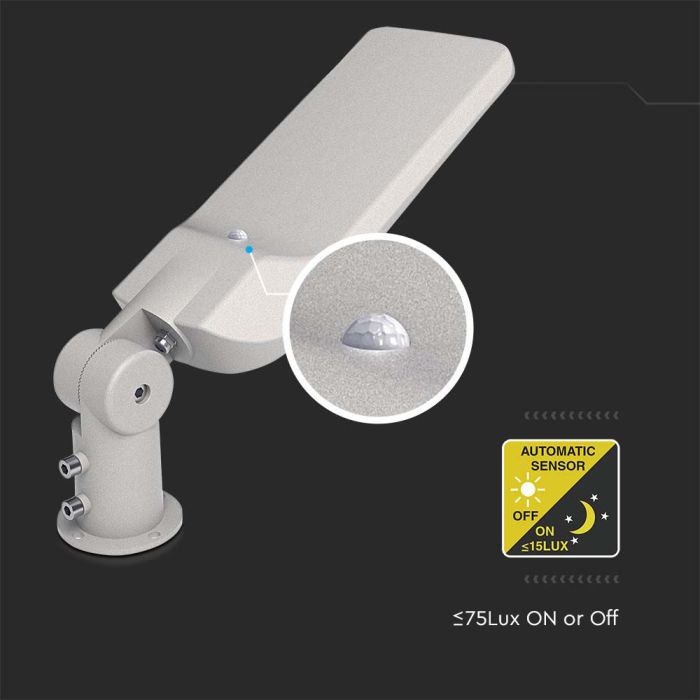 V-TAC LED Farola - Samsung - Sensor de Luz - IP65 Impermeable - Gris - 150W- 16500 Lumens - 6500K-extra-9.webp