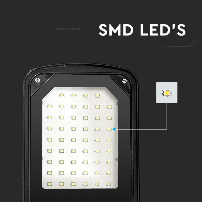 Farola LED Slim - IP65 Impermeable - Negra - 30W - 2510 Lumens - 6500K-extra-5.webp