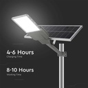 V-TAC Farola Solar - IP65 Impermeable - 2500 Lumens - 4000K-extra-5.webp
