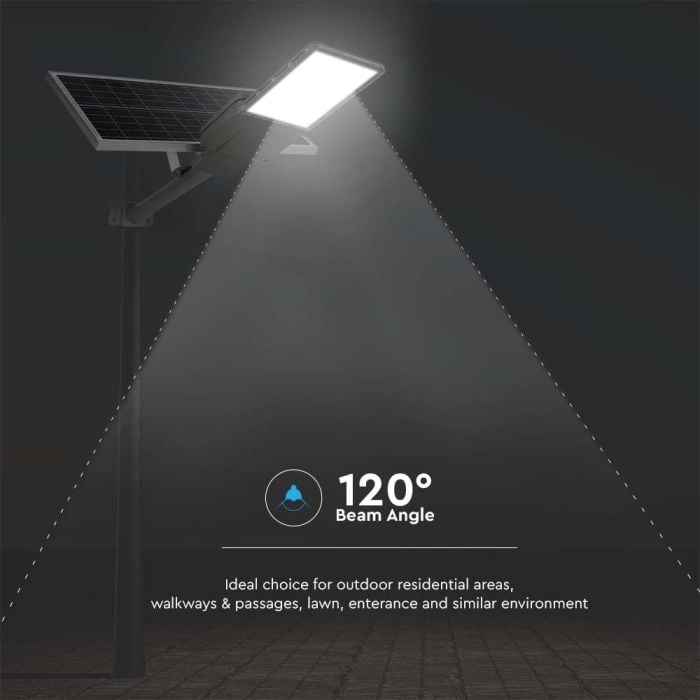 V-TAC Farola Solar - IP65 Impermeable - 2500 Lumens - 4000K-extra-8.webp