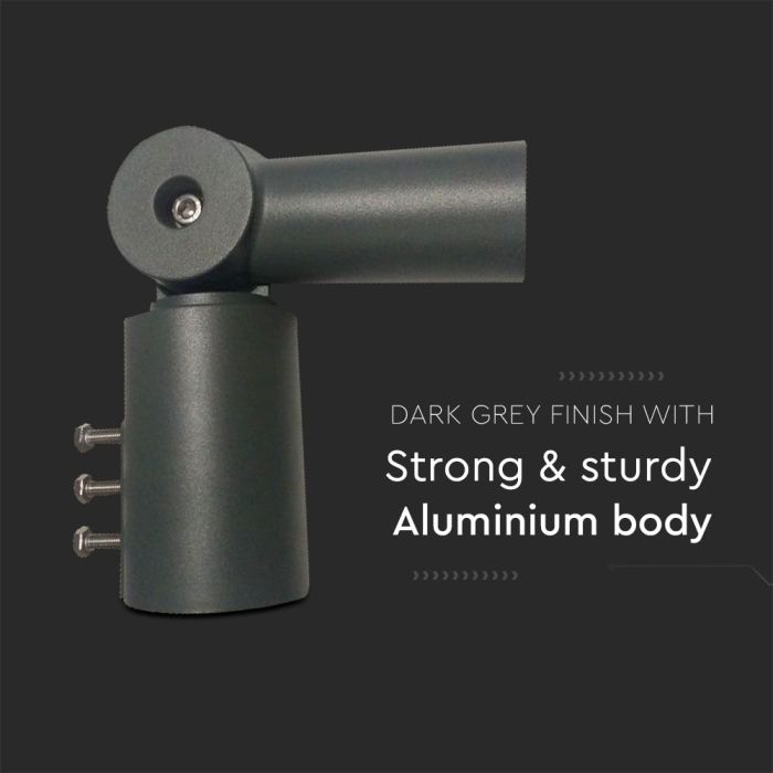 Farola LED - Adaptador - Impermeable IP65 - Gris Oscuro-extra-3.webp