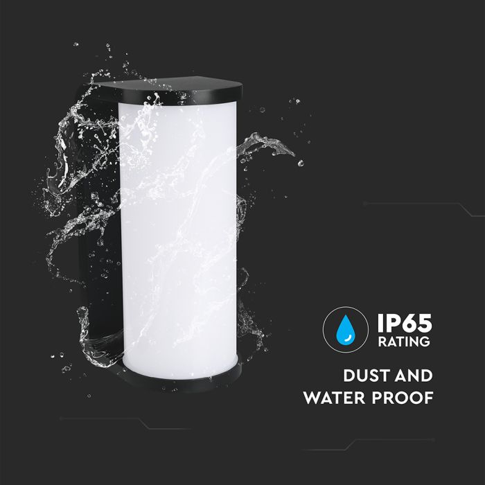 V-TAC LED Aplique Moderno - 140lm/w - IP65 Impermeable - Negro - 12W - 1760 Lumens - 3IN1-extra-6.webp