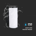 V-TAC LED Aplique Moderno - 140lm/w - IP65 Impermeable - Negro - 12W - 1760 Lumens - 3IN1-extra-6.webp