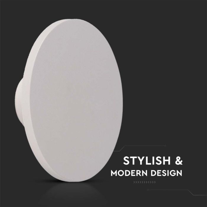 Aplique Moderno LED V-TAC - 100lm/w - IP65 Estanco - 12W - 1200 Lumens - 3000K - 160MM-extra-4.webp