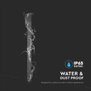 V-TAC LED Aplique Moderno - IP65 Impermeable - Cuerpo Negro - 10W - 1300 Lumens - 4000K-extra-6.webp