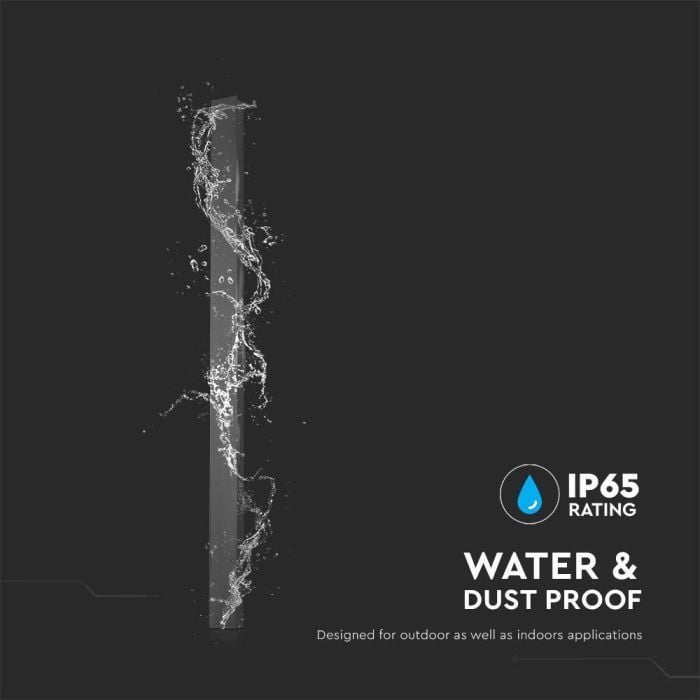 V-TAC LED Aplique Moderno - IP65 Impermeable - Cuerpo Negro - 23W - 3150 Lumens - 4000K-extra-6.webp