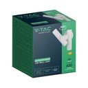 V-TAC LED Aplique Moderno - Foco 2 Vias - IP44 - Cuerpo Blanco - 6W- 620 Lumens - 3000K-extra-9.webp