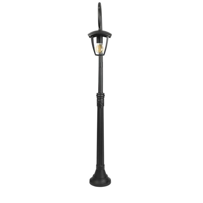 V-TAC Iluminación exterior - Lámpara de poste - Soporte E27 - IP44 - Negro-extra-3.webp