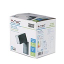 V-TAC Aplique Exterior - Apliques Ajustable - Soporte GU10 - IP44 - Negro Mate-extra-5.webp
