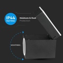 V-TAC Aplique Exterior - Apliques Ajustable - Soporte GU10 - IP44 - Negro Mate-extra-7.webp