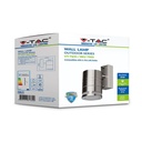 V-TAC Aplique Exterior - Down - Soporte GU10 - IP44 - Acero Inoxidable-extra-3.webp