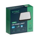 V-TAC LED Plafón cuadrado - Samsung - IP44 - Negro - 18W- 1830 Lumens - 6500K - 250MM-extra-7.webp