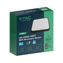 V-TAC LED Plafón cuadrado - Samsung - Sensor - IP44 - Negro - 36W- 3820 Lumens - 4000K - 420MM-extra-9.webp