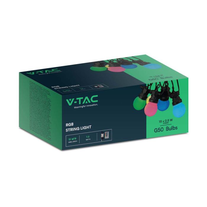 V-TAC Guirnalda - Bombilla LED - IP44 - 7.5W- 30 Lumens - RGB-extra-8.webp