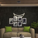 V-TAC Lámpara de techo de diseño - IP20 - Negra - 16W- 1920 Lumens - 3000K-extra-2.webp