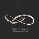 V-TAC Lámpara de techo de diseño - IP20 - Negra - 40W- 4800 Lumens - 3IN1-extra-3.webp