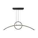 V-TAC Lámpara de Techo de Diseño - IP20 - Cuerpo Negro - 30W - 3200 Lumens - 4000K-extra-1.webp