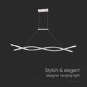 V-TAC Lámpara de Techo de Diseño - IP20 - Cuerpo Blanco - 30W - 3450 Lumens - 4000K-extra-5.webp