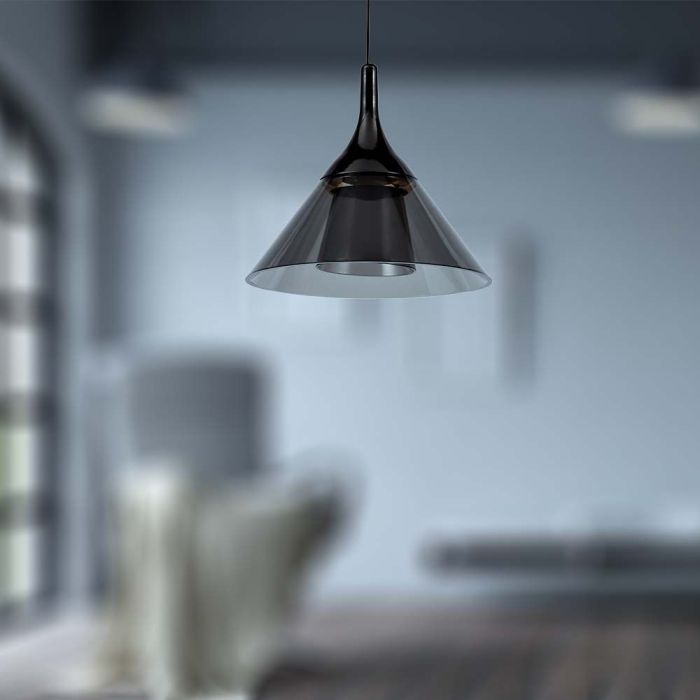 V-TAC Luz de Techo de Diseño - IP20 - Cuerpo Negro - 9W- 1000 Lumens - 4000K-extra-2.webp