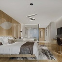 V-TAC Lámpara de techo de diseño - IP20 - Negra - 2W - 3880 Lumens - 3000K-extra-2.webp