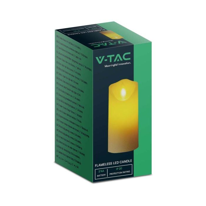 V-TAC Lámpara vela sin llama - IP20 - 2700K-extra-7.webp