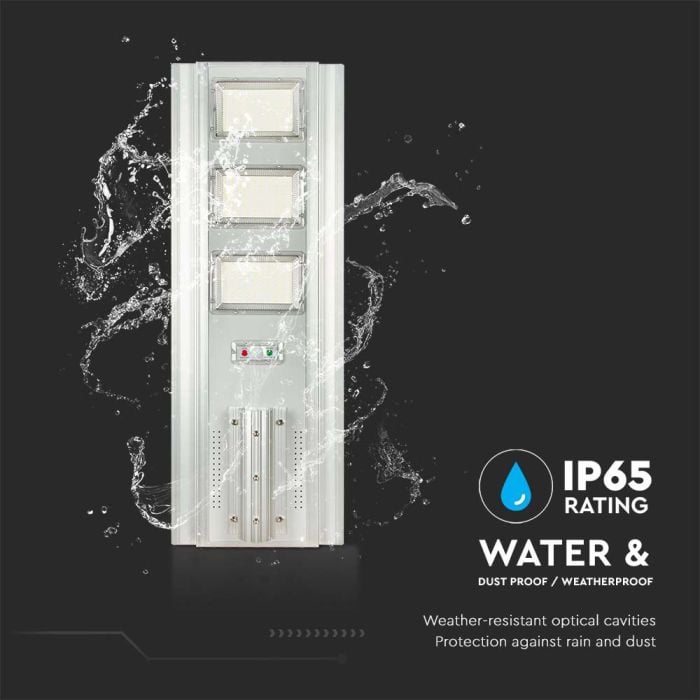 V-TAC Farola Solar - IP65 Impermeable - 3500 Lumens - 6400K-extra-6.webp