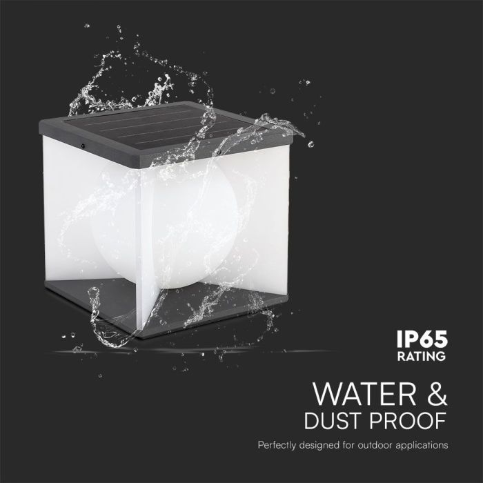 V-TAC Lámpara solar para césped - IP65 Impermeable - 3000K-extra-6.webp