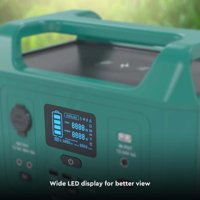 V-TAC Batería Portátil - Verde - 300W-extra-13.webp