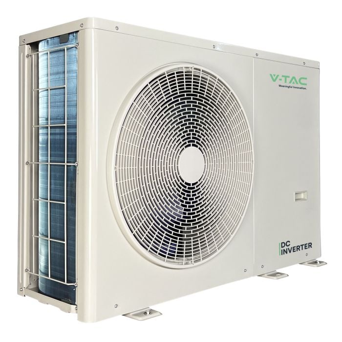 Bomba de Calor V-TAC 10kW Monofásica - ATW Monobloc - R32 - Ventilador DC - 220-240V-extra-3.webp