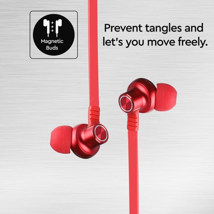 Auriculares V-TAC - Deportes - Rojo-extra-5.webp