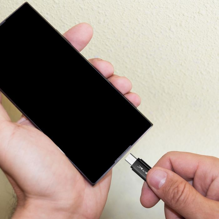 V-TAC Cable USB - Trenzado - Platinum Series - Negro - 1M-extra-2.webp