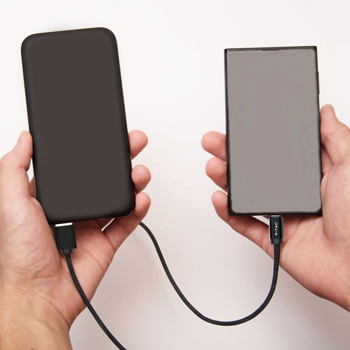 Cable USB V-TAC - Serie Ruby - Negro-extra-2.webp