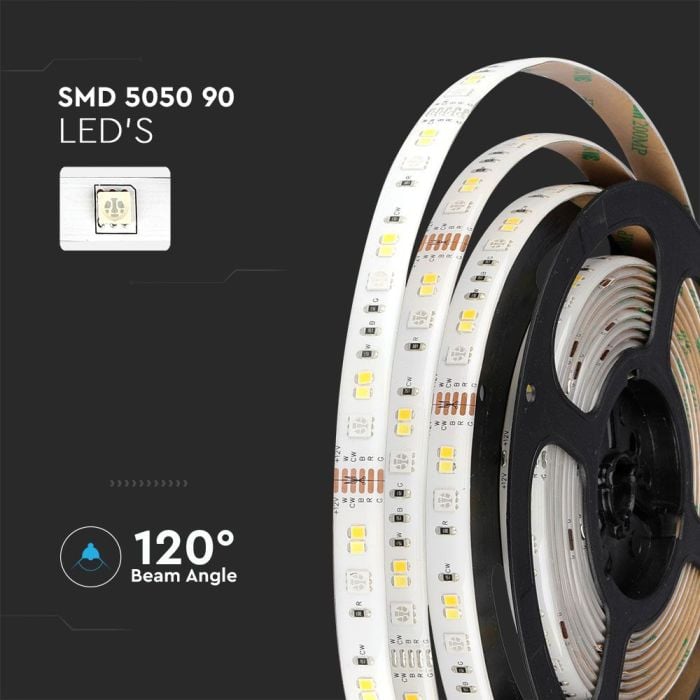 Kits de tiras LED inteligentes - IP65 - RGB+3IN1 - rollo de 10m-extra-3.webp