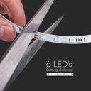 V-TAC Smart LED Tiras de luz Kits - IP20 - RGB - Rollo de 10m-extra-6.webp