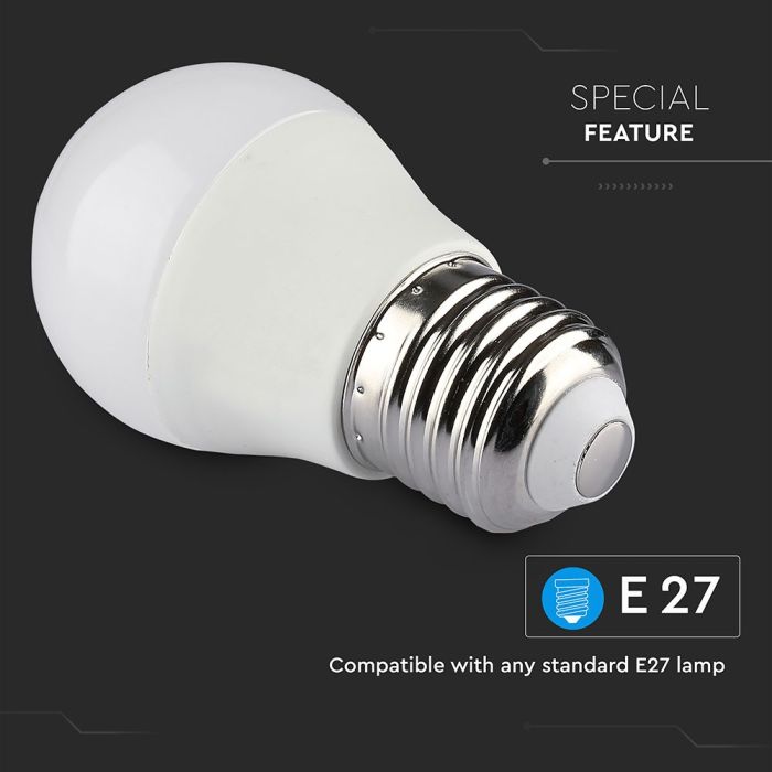 Bombilla LED Inteligente V-TAC - IP20 - Blanca - 5W- 470 Lumens - RGB + 3IN1-extra-10.webp